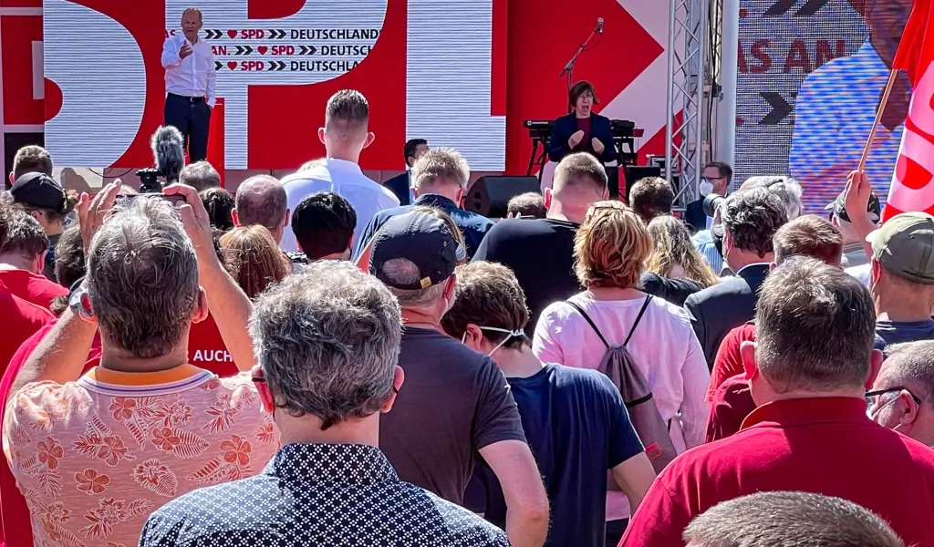 Olaf Scholz in Bochum