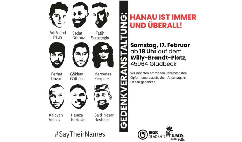 Allgemein - Gedenkveranstaltung am 17. Februar 2024