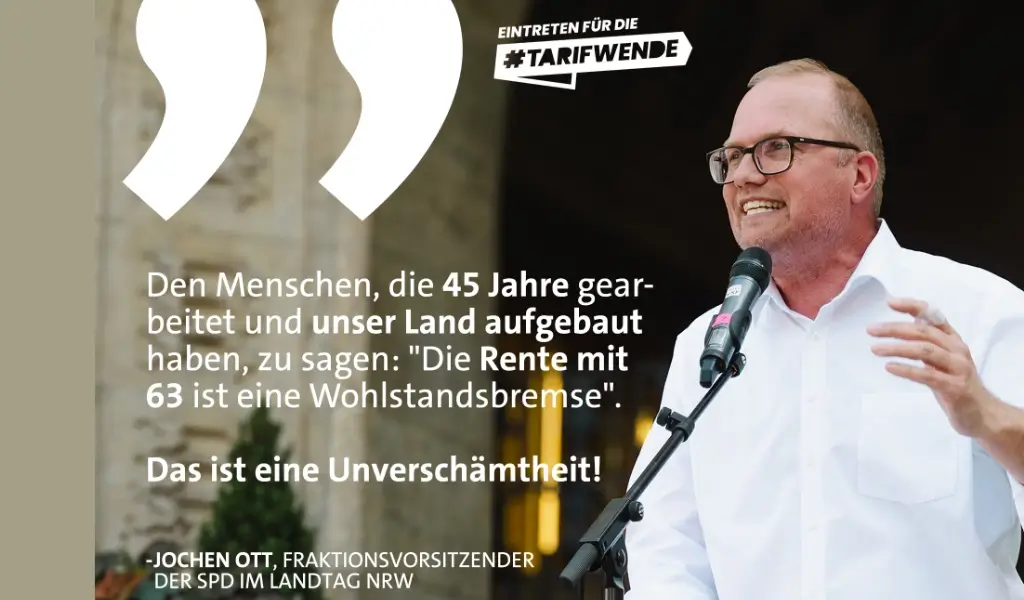Allgemein - Jochen Ott am Tag der Arbeit